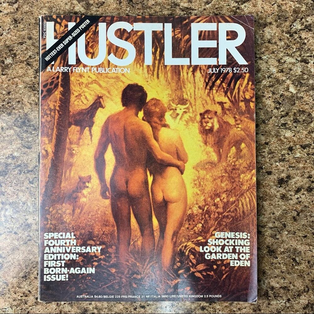 Vintage Hustler July 1978 Magazine